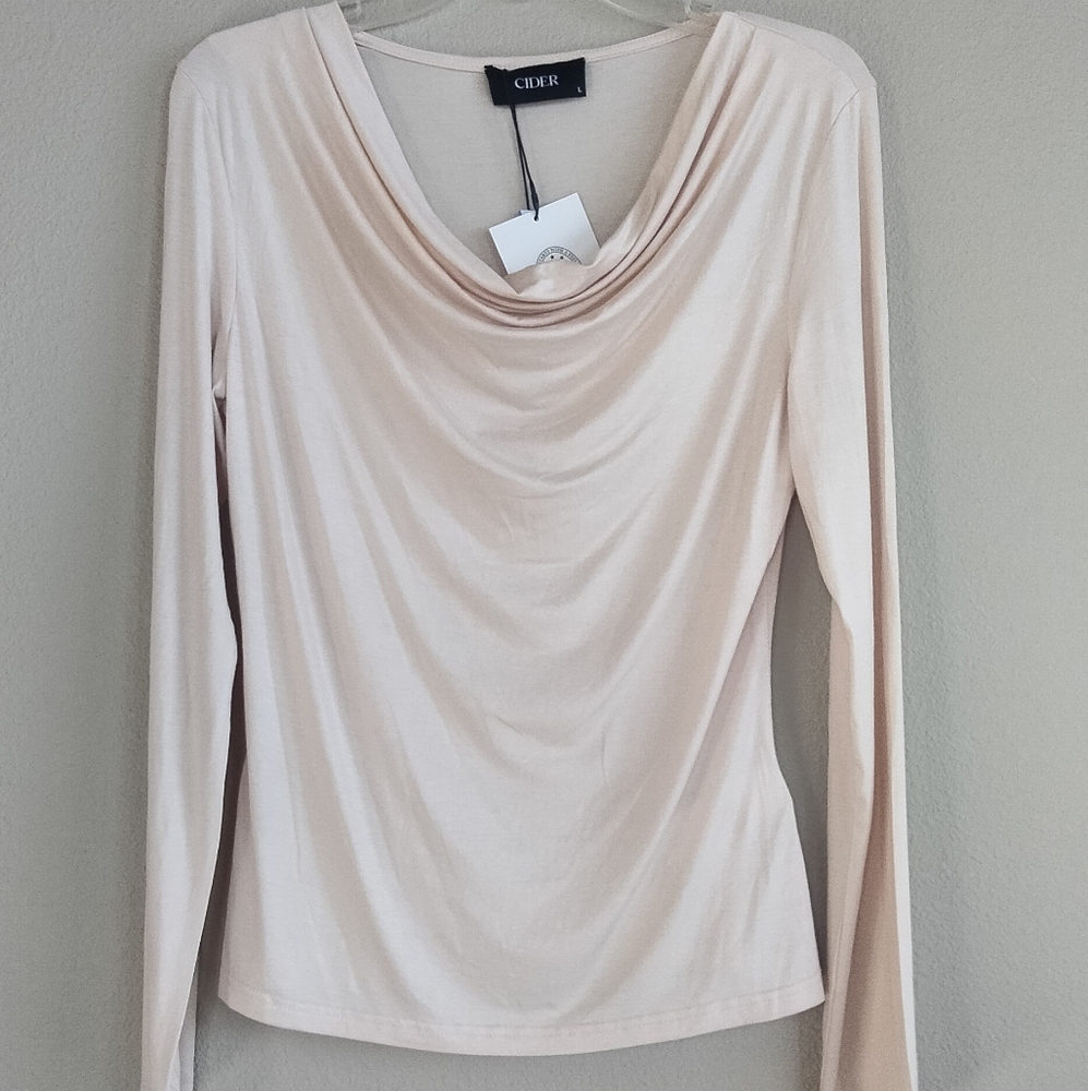 Cider Cream Top Size Large